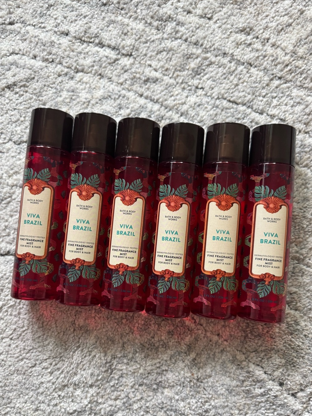 Bath & Body Works- viva Brazil fine fragrance mist bundle